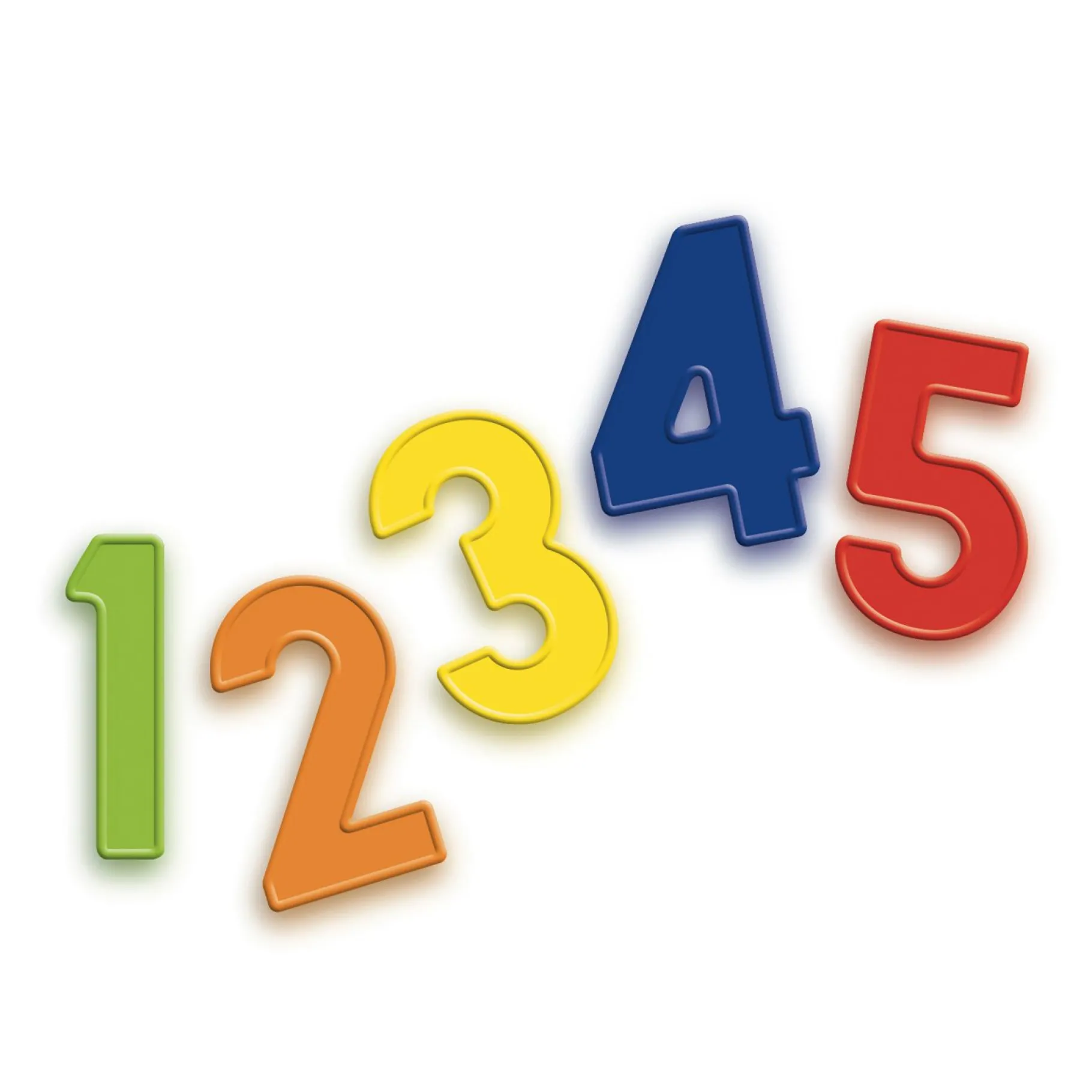 Schoolborden>Quercetti Magneetcijfers 48 Stuks