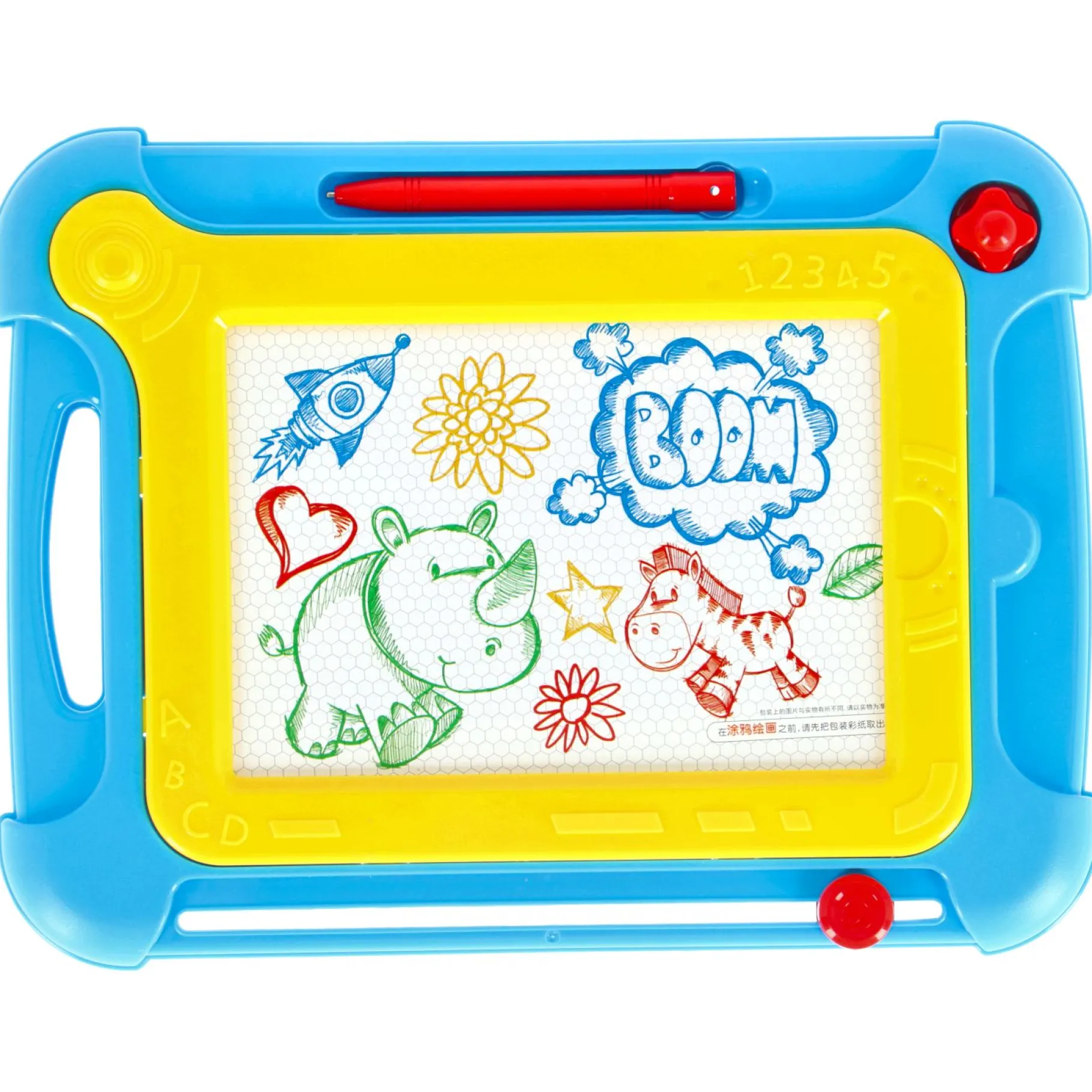 Tekenen / Kleuren> Magnetisch Tekenbord 24,5 X 18,5 Cm