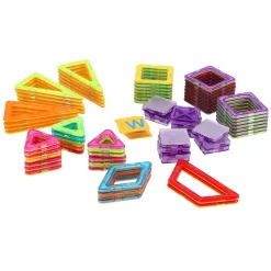 3D Puzzels>Science Magnetische tegels diverse vormen 77 delig 5,5 Cm