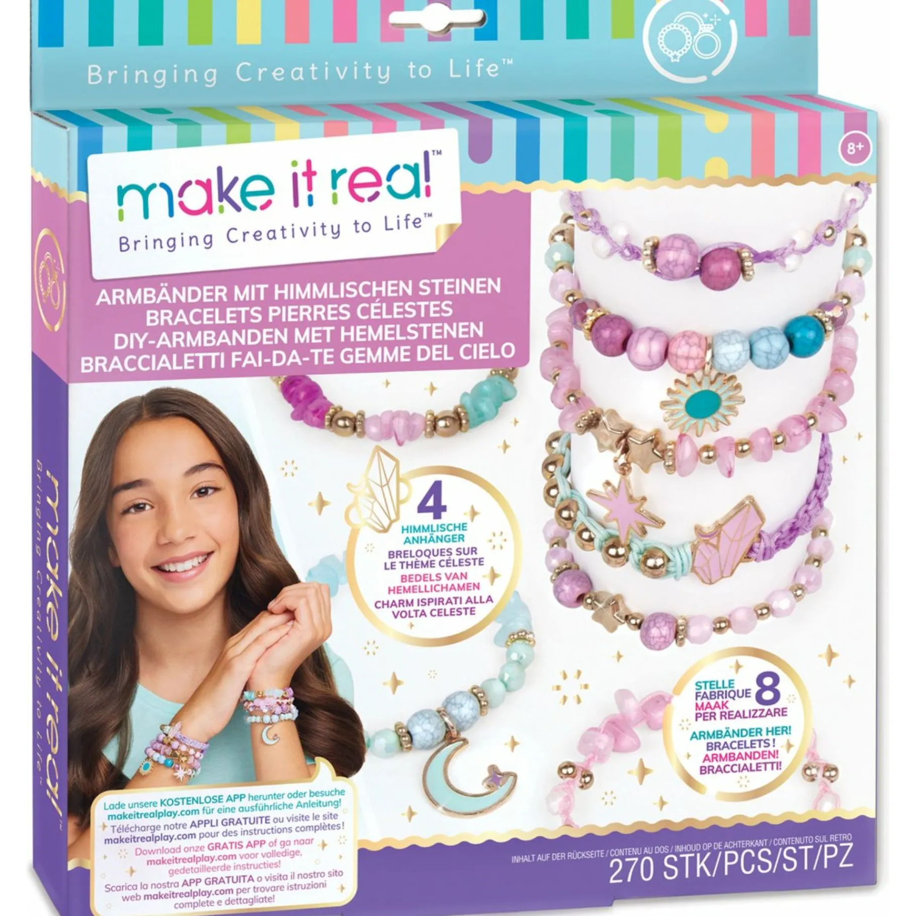 Sieraden Maken> Make It Real hemelse stenen armbanden maken