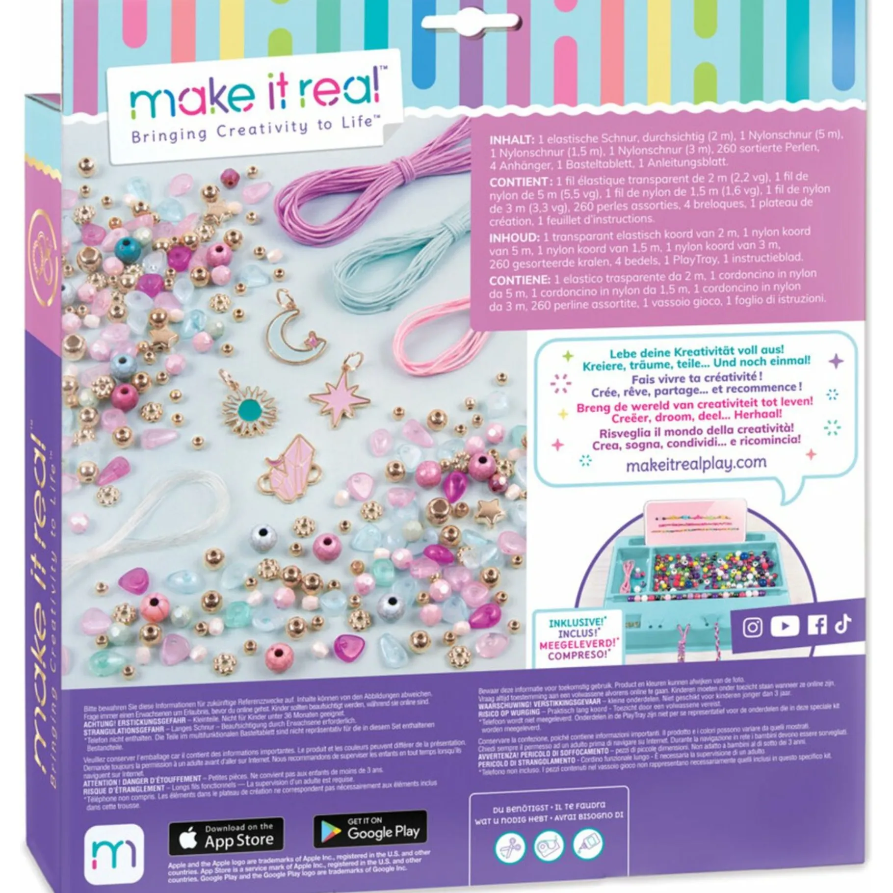 Sieraden Maken> Make It Real hemelse stenen armbanden maken