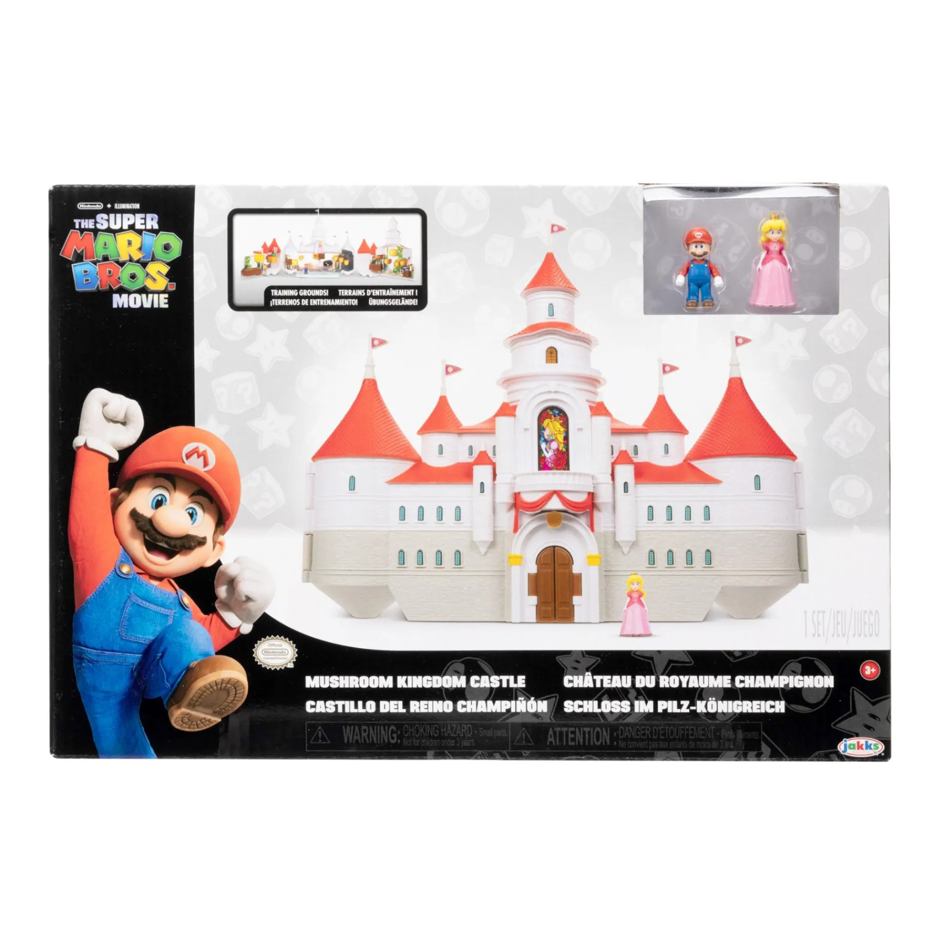Speelfiguren> Mario Peach kasteel set inclusief Mini Mario en Peach figuur