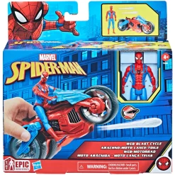 Actiefiguren|Jongens> Marvel Spiderman Hero Figuur En Motor