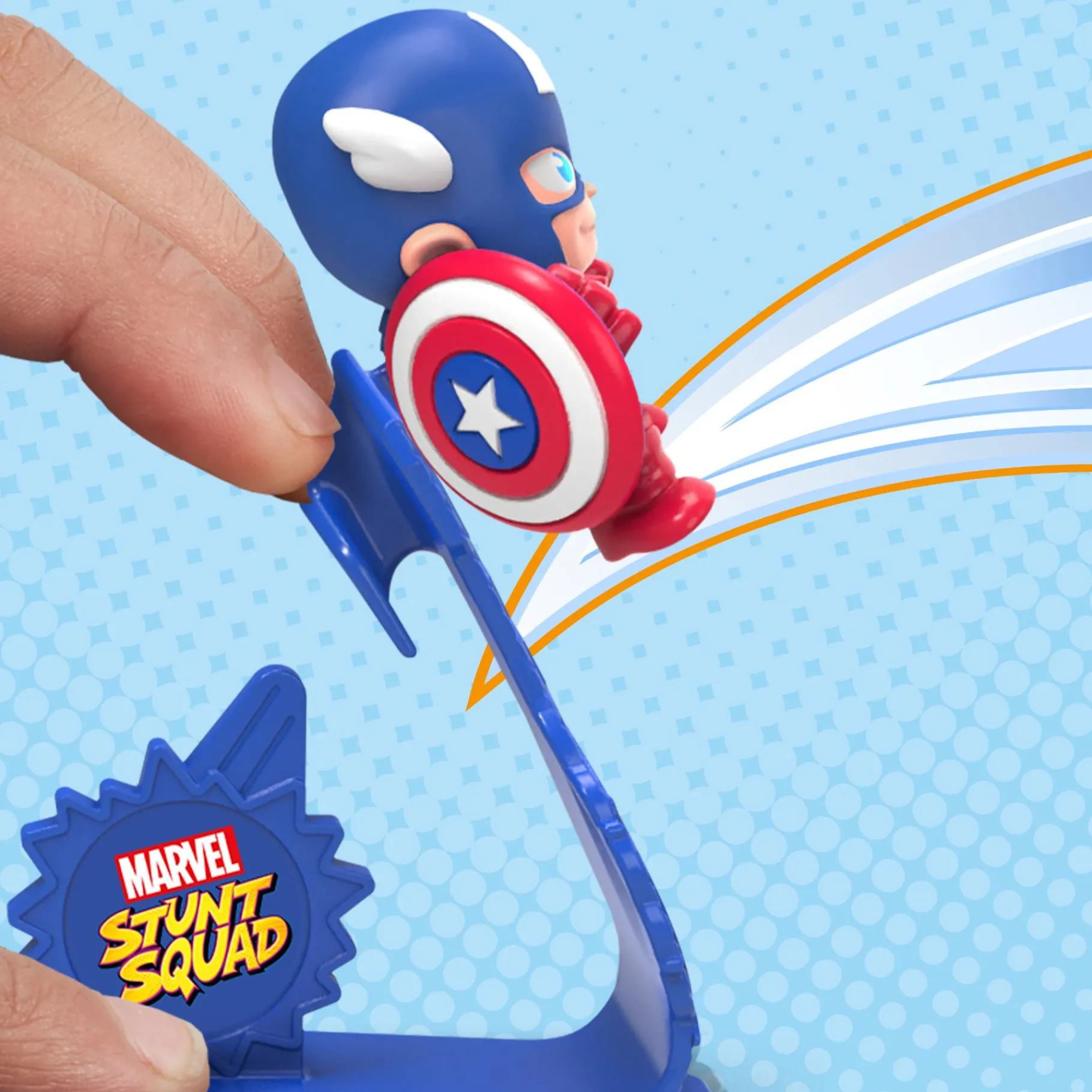 Jongens|Speelsets>Hasbro Marvel Stunt Squad Speelset Groot Assorti