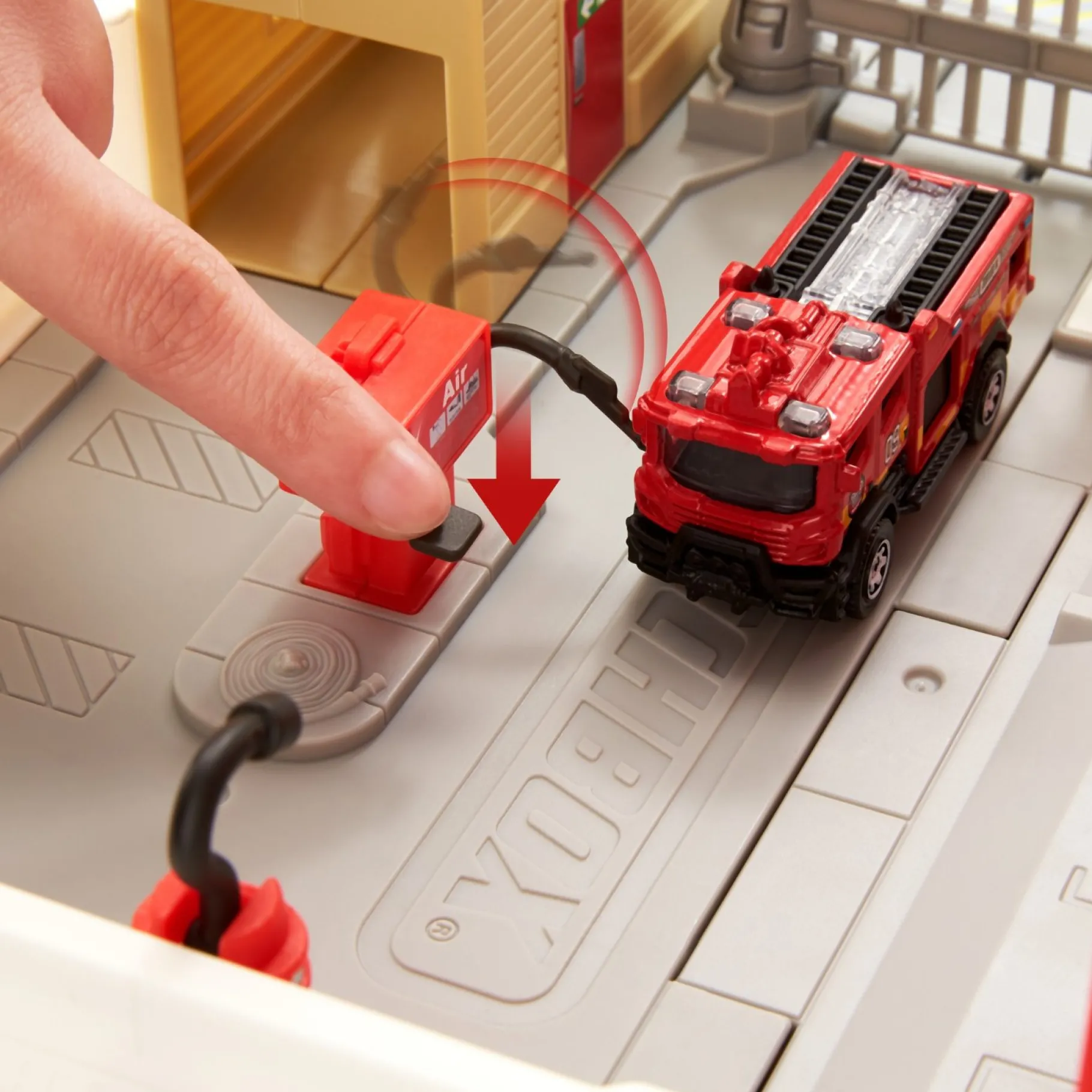 Auto's|Jongens>Mattel Matchbox Action Drivers Fire Station Rescue Playset O/S (Sounds Only)