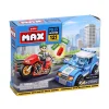 Bouwpakketten|Jongens> Max city politie auto 125-delig