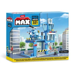 Bouwpakketten|Jongens> Max city politiebureau 321-delig