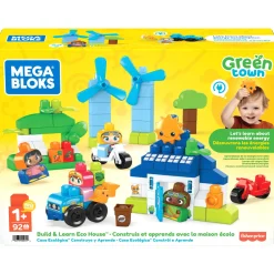 Bouwstenen>Mega Bloks Green Town Build En Learn Eco House