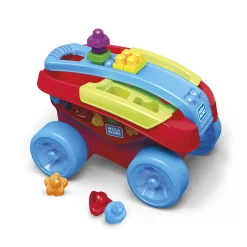 Vormenstoven|Speelsets Peuter>Mega Bloks Wagon Classic Fisher Price