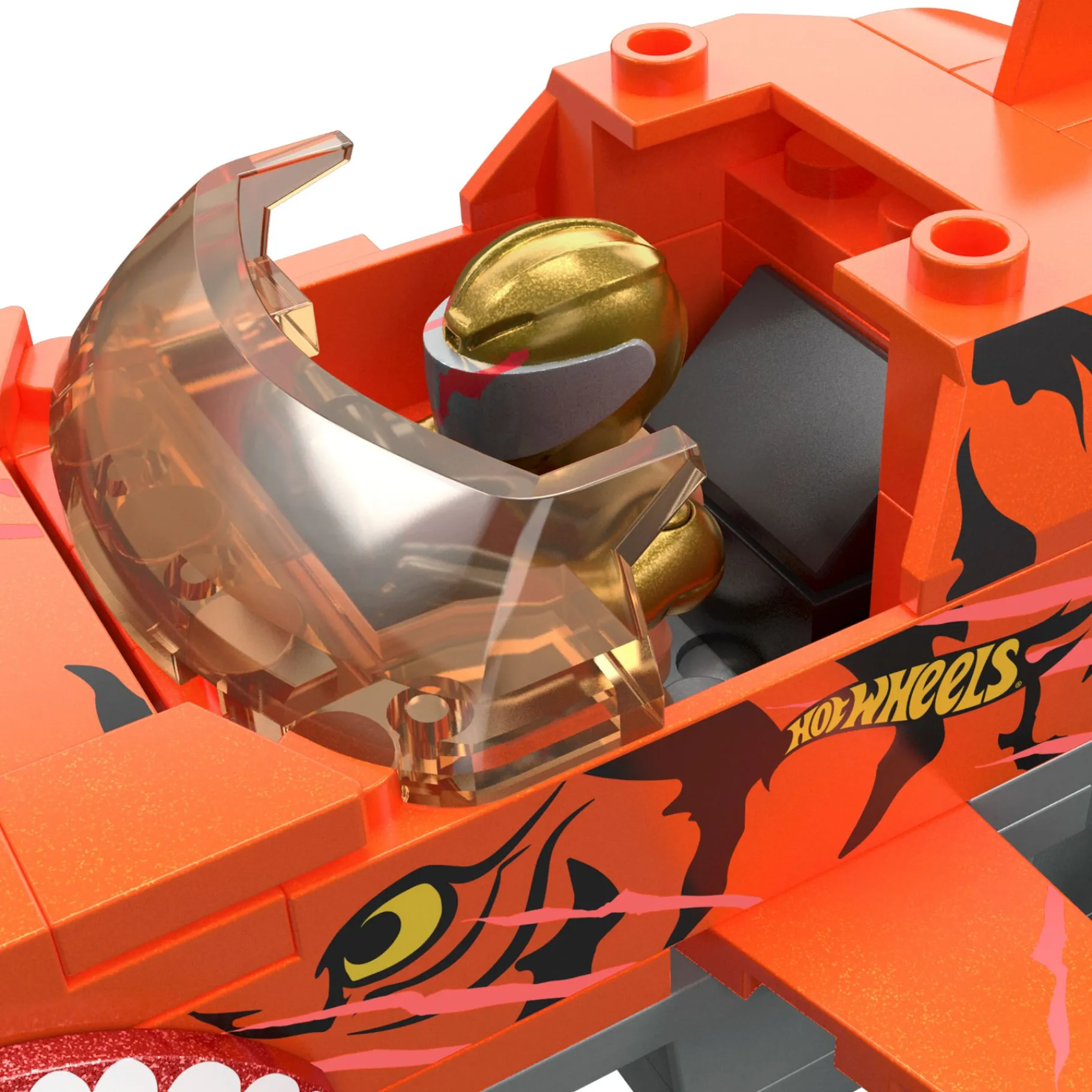 Auto's>Mega Bloks Mega Hot Wheels Monster Trucks Tiger Shark Chomp Course