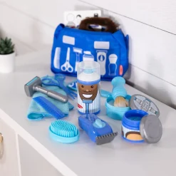 Speelsets|Jongens> Melissa & Doug Barber Shop Playset