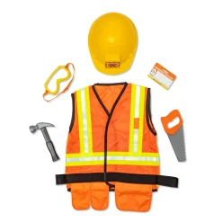 Rollenspel> Melissa & Doug Construction Worker Role Play  Costume Set
