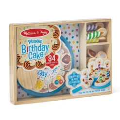 Meisjes> Melissa & Doug Wooden Birthday Cake