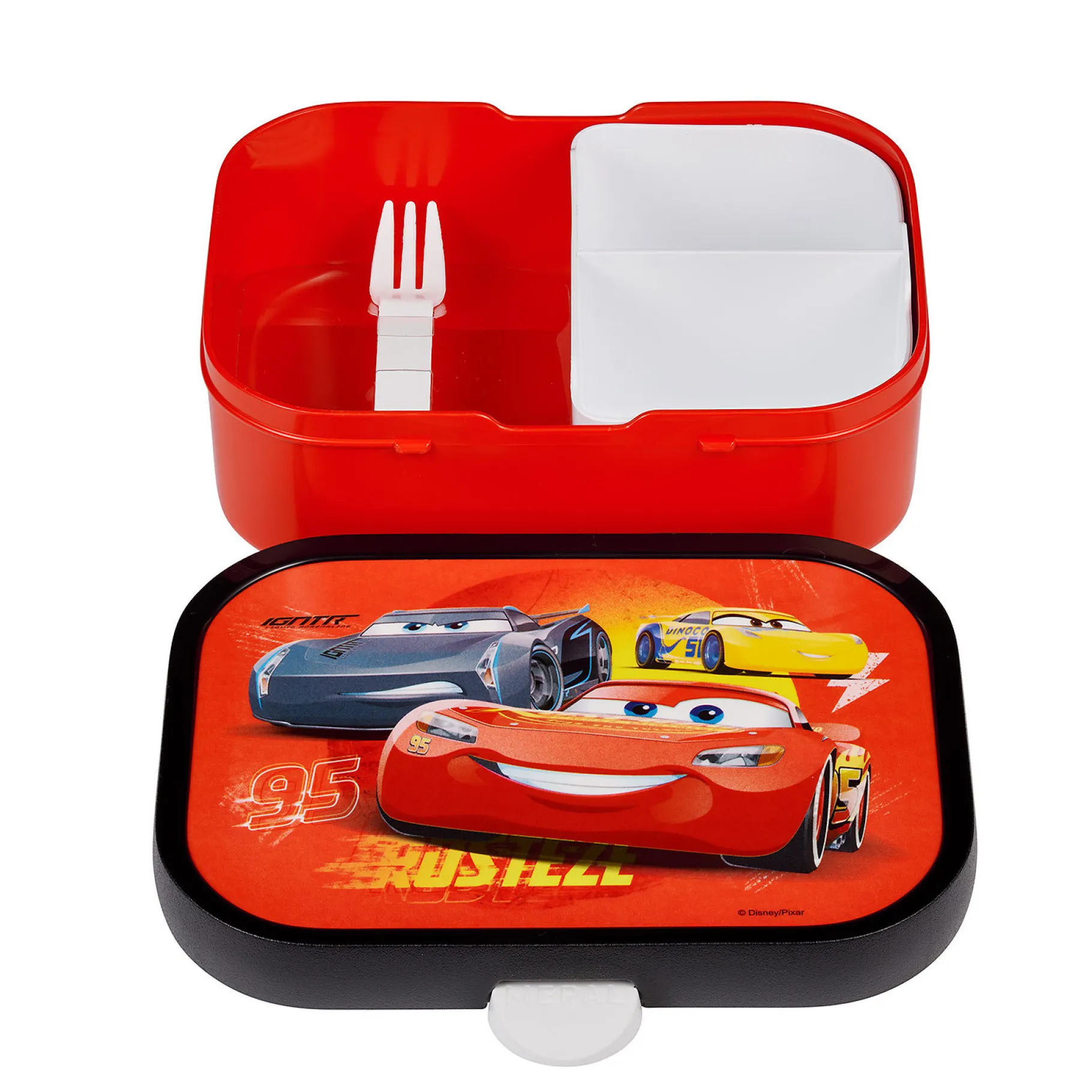 Schoolbekers En Broodtrommels>Mepal Campus Lunchbox Cars