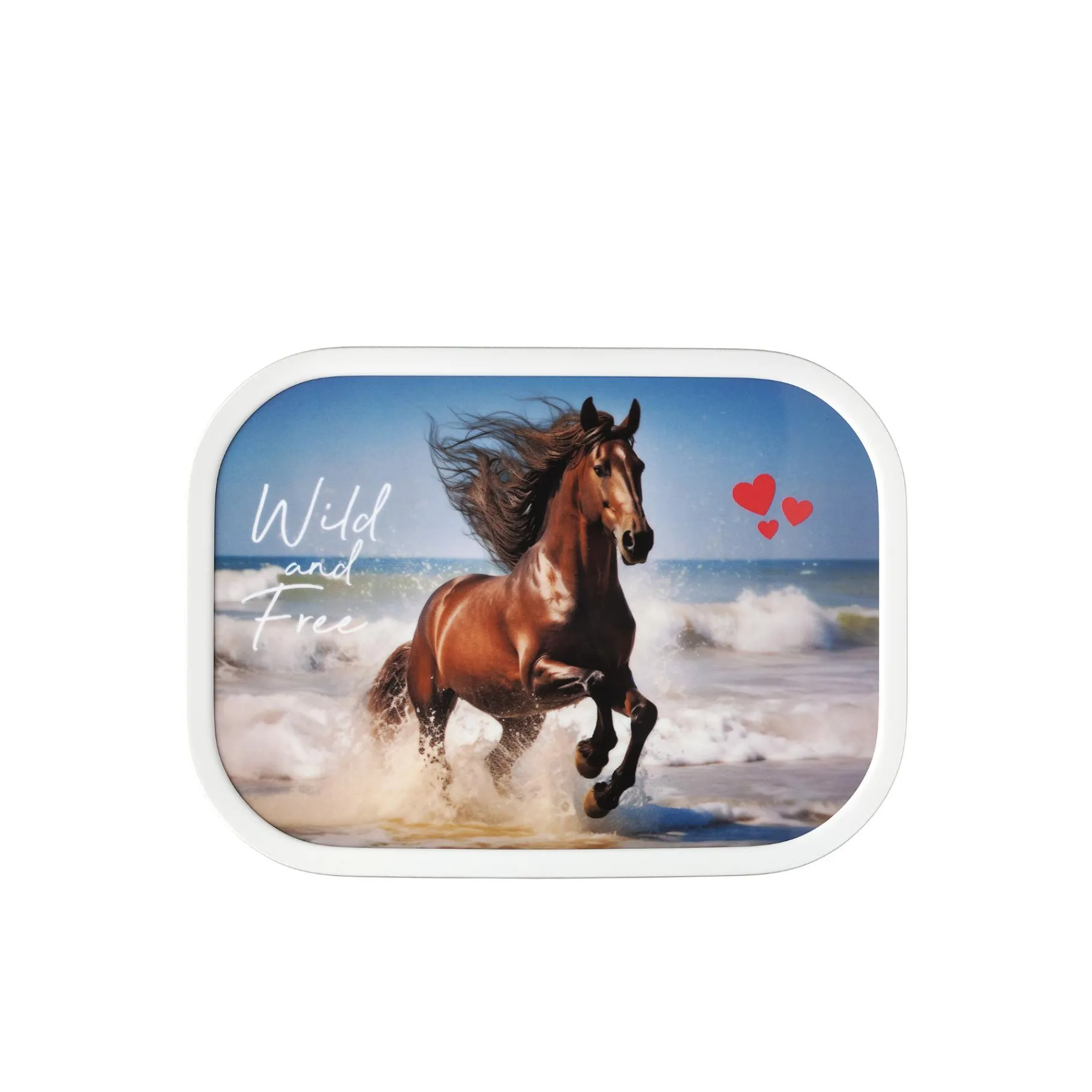 Schoolbekers En Broodtrommels>Mepal Campus Lunchbox wild horse