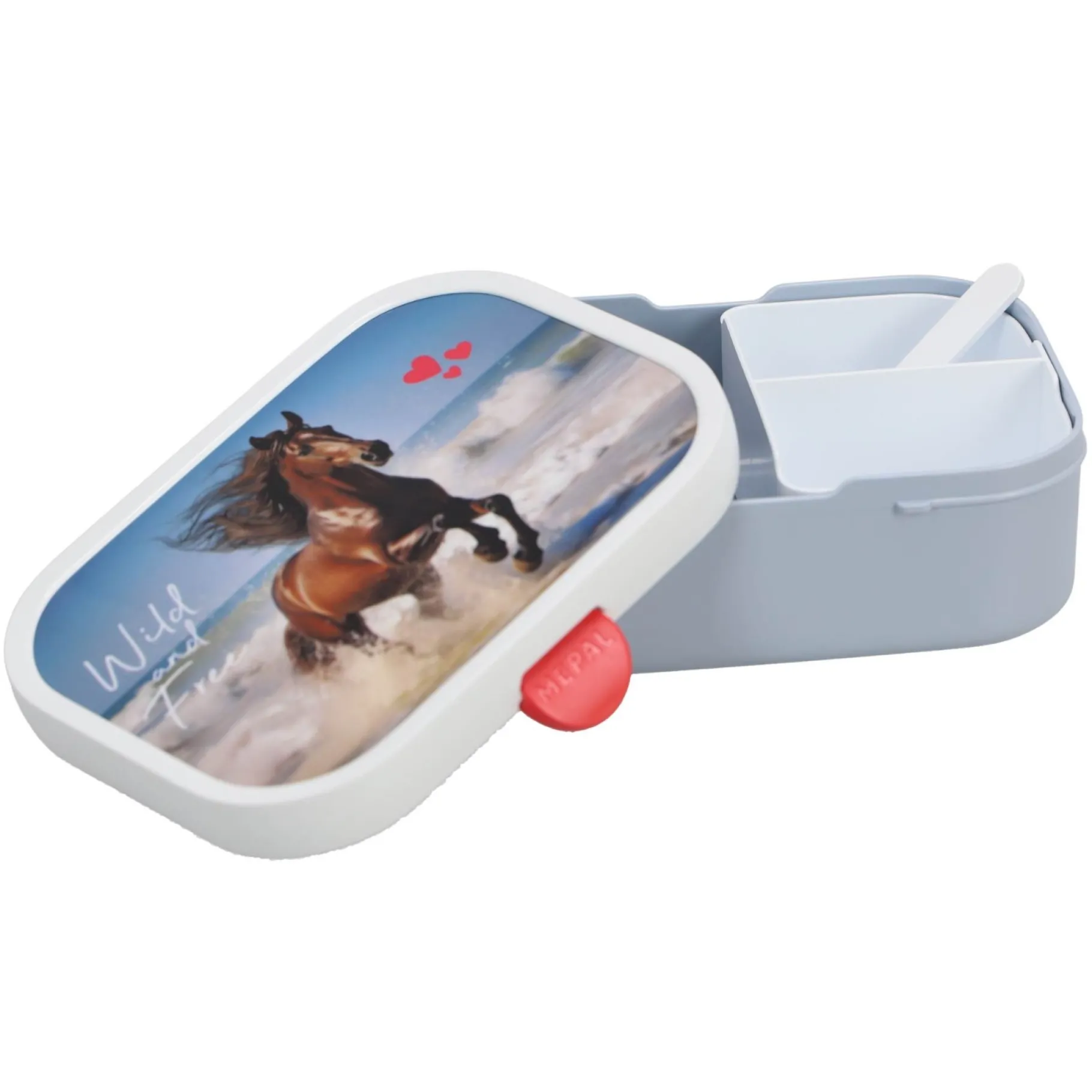 Schoolbekers En Broodtrommels>Mepal Campus Lunchbox wild horse