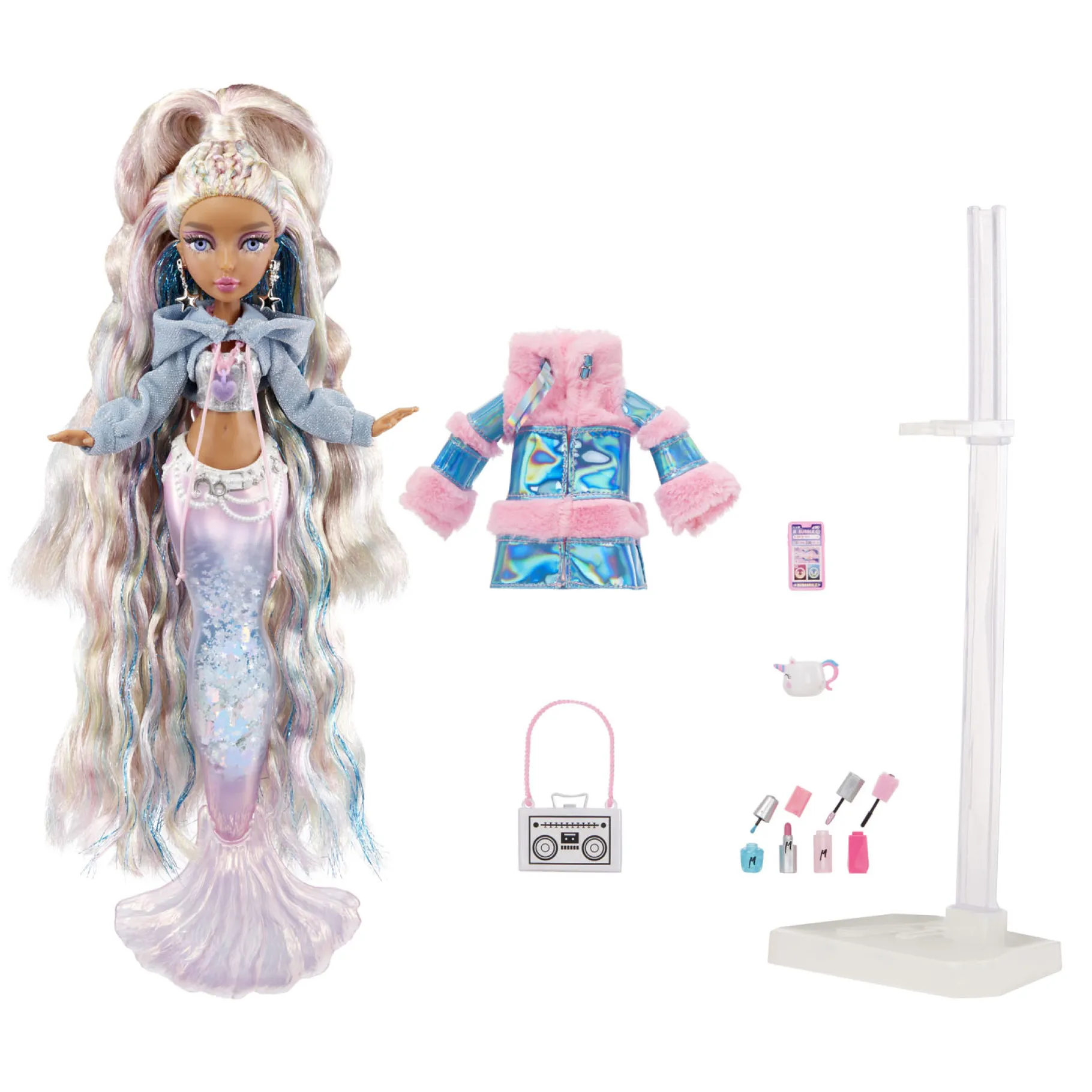 Speelsets|Meisjes>Mga Mermaze Mermaidz Winter Waves Doll Kishiko
