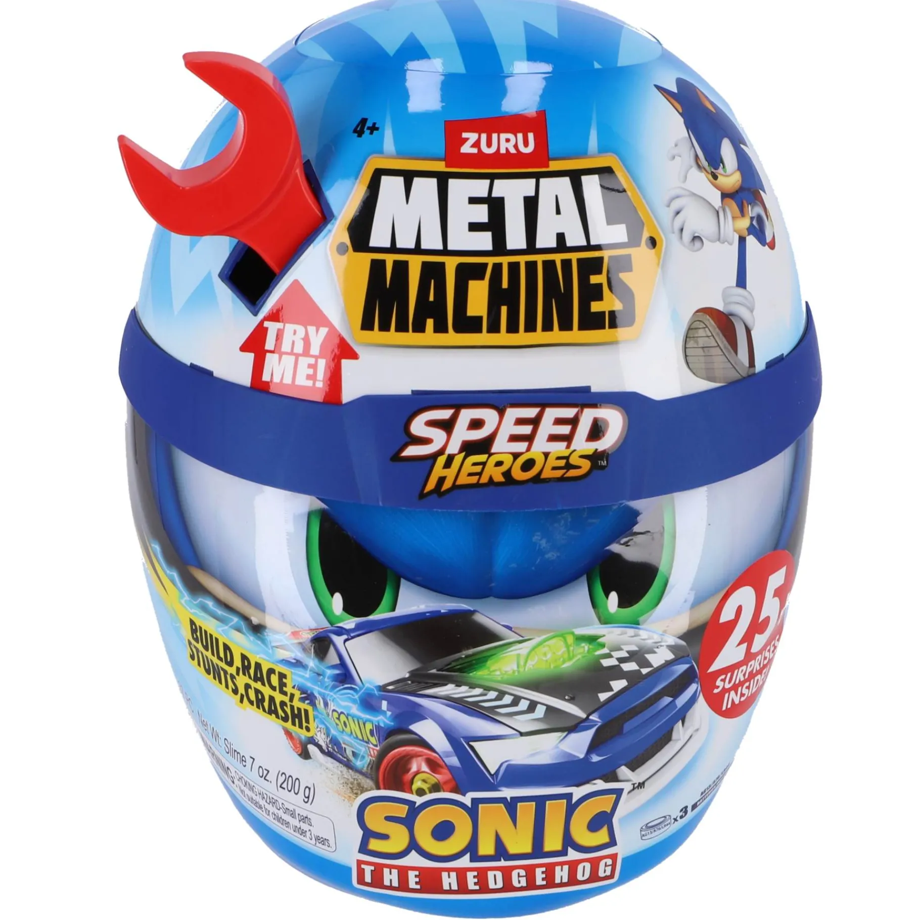 Racebanen|Jongens> Metal Machines Helm Sonic Speed Heroes