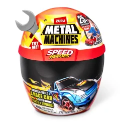 Auto's|Jongens> Metal machines helm speelset met 2 auto's
