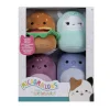 Overige> Micromallows pluche 6,5 cm 4 stuks set 2