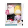 Overige> Micromallows pluche 6,5 cm 4 stuks set 3