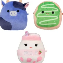 Overige> Micromallows pluche 6,5cm 3 pack Ingred, Amelie Daisuke