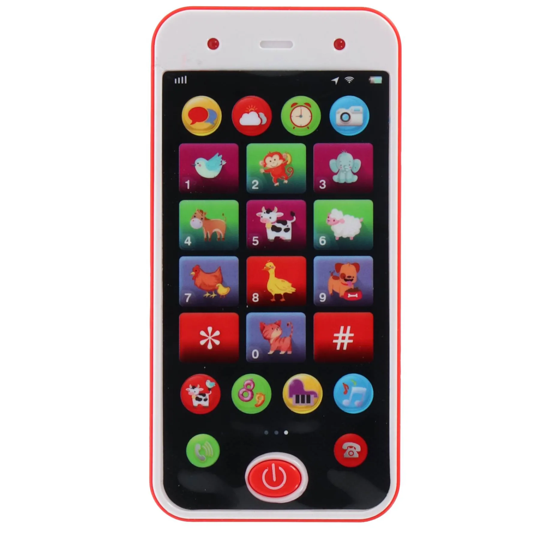 Kindertablets> Mobiele telefoon met licht en geluid