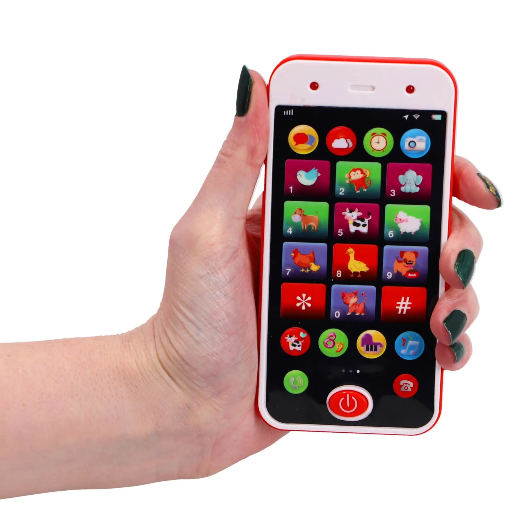 Kindertablets> Mobiele telefoon met licht en geluid