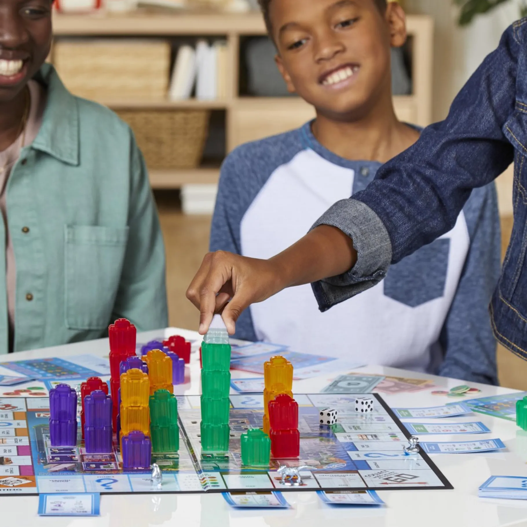 Bordspellen>Hasbro Monopoly Bouwen - Bordspel