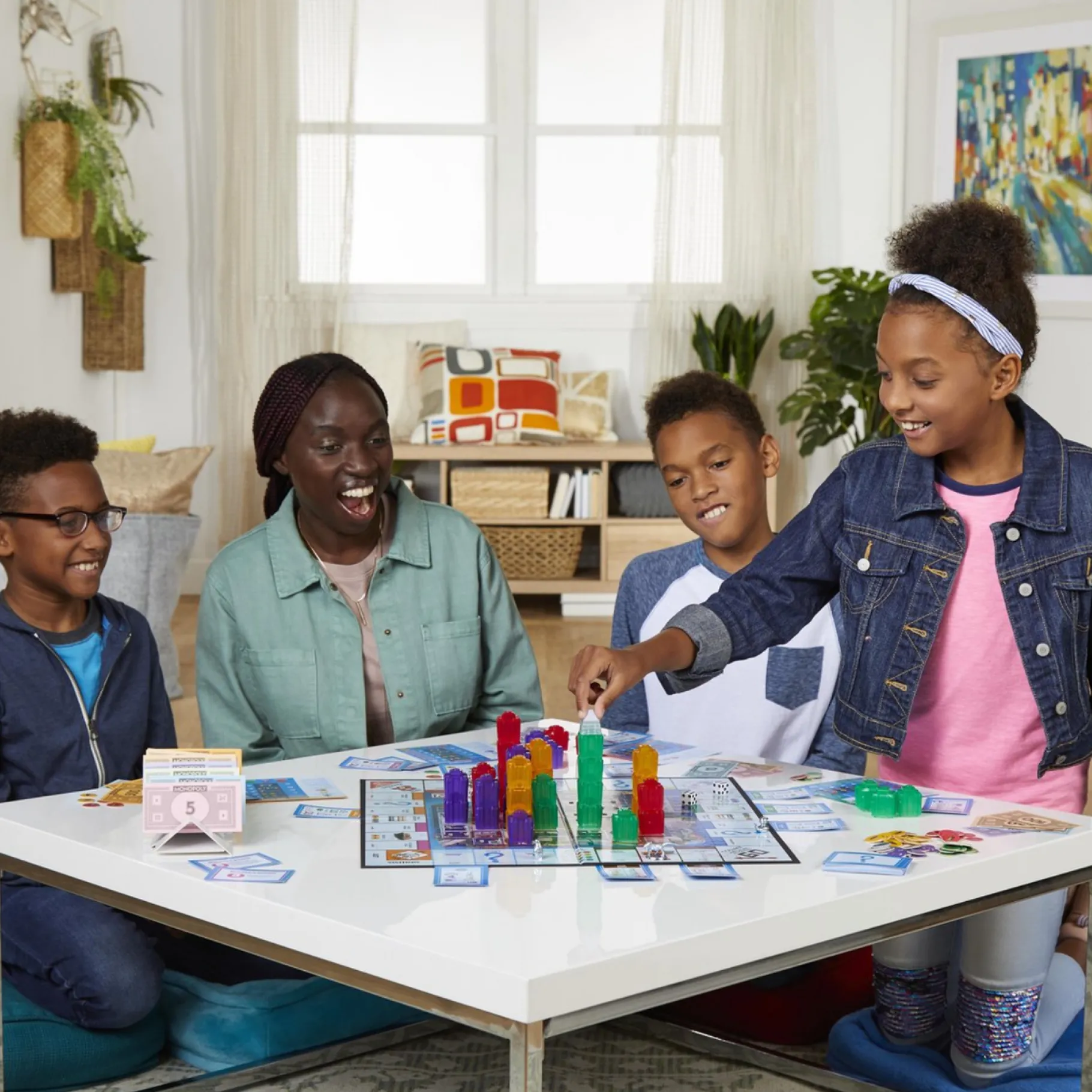 Bordspellen>Hasbro Monopoly Bouwen - Bordspel