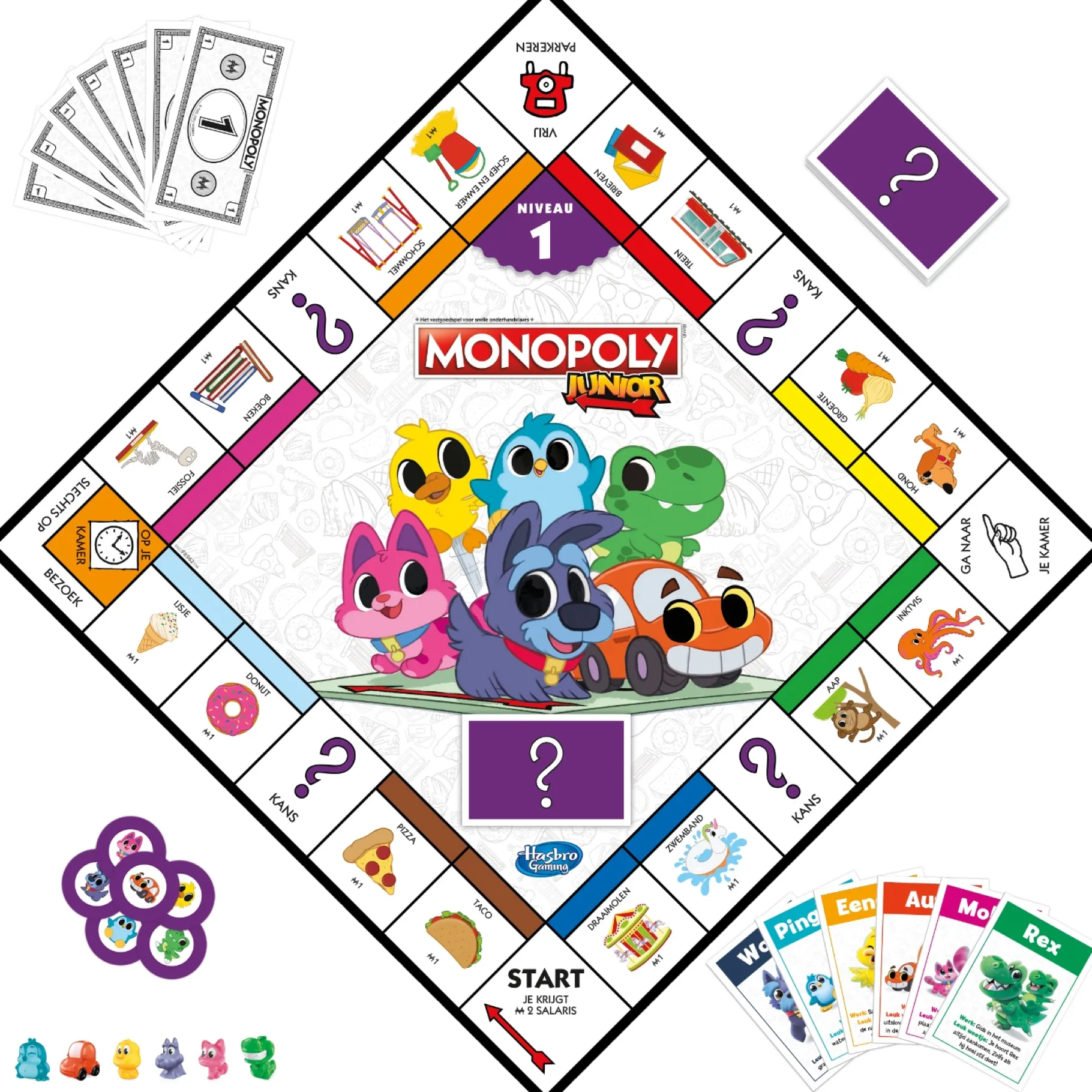 Kinderspellen> Monopoly Junior spel