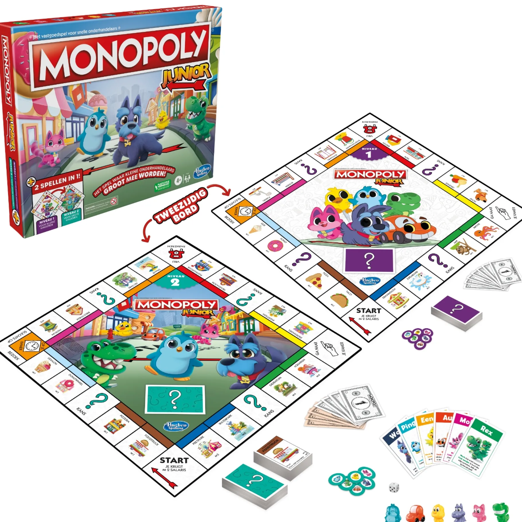 Kinderspellen> Monopoly Junior spel