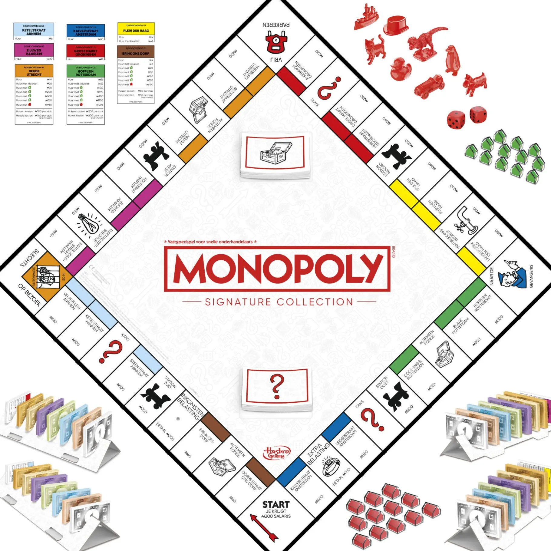 Bordspellen>Hasbro Monopoly Signature Collectie - Bordspel