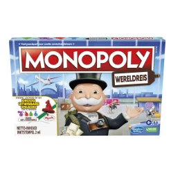 Bordspellen>Hasbro Monopoly Wereldreis - Bordspel