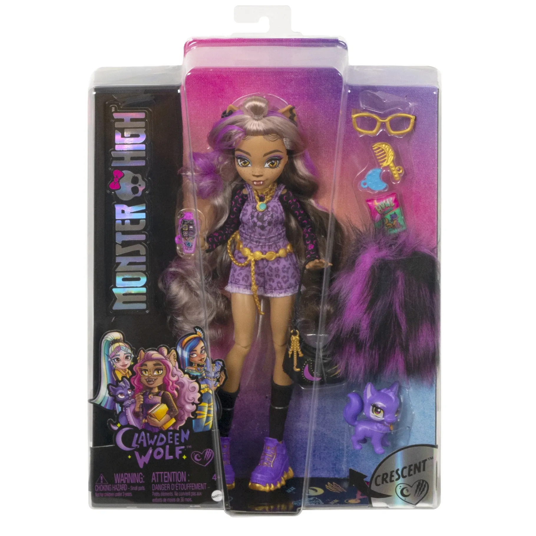 Tienerpoppen|Meisjes>Mattel Monster High Core Doll Clawdeen