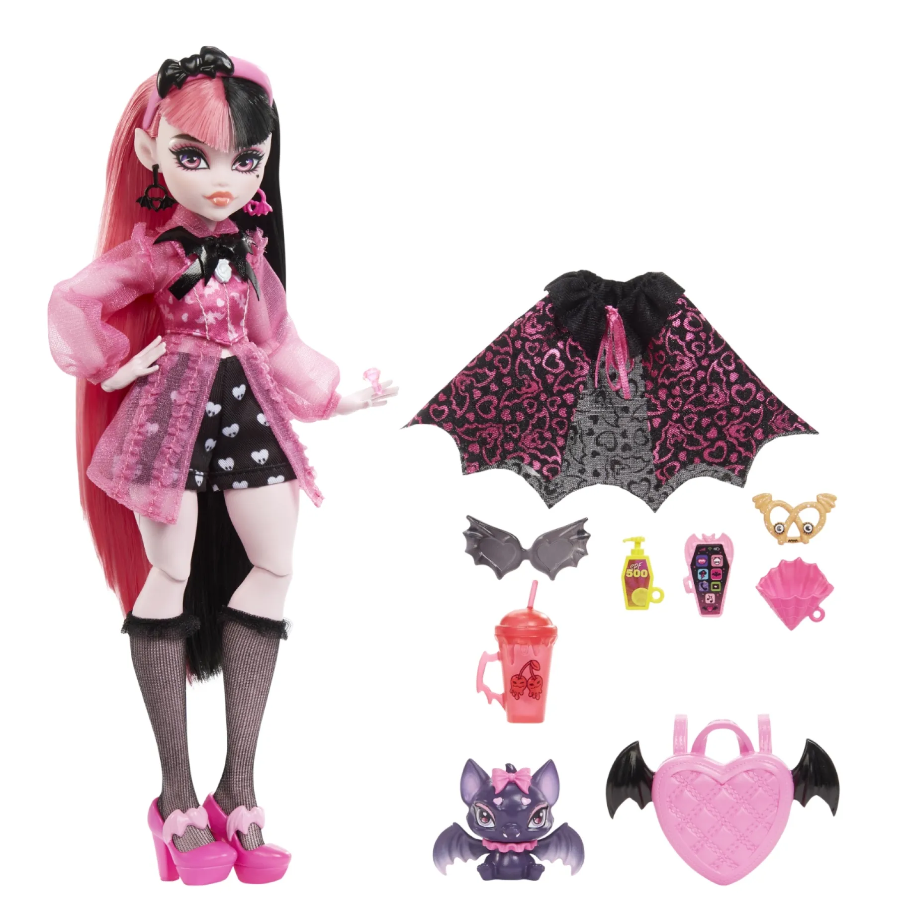Tienerpoppen|Meisjes>Mattel Monster High Core Doll Draculaura