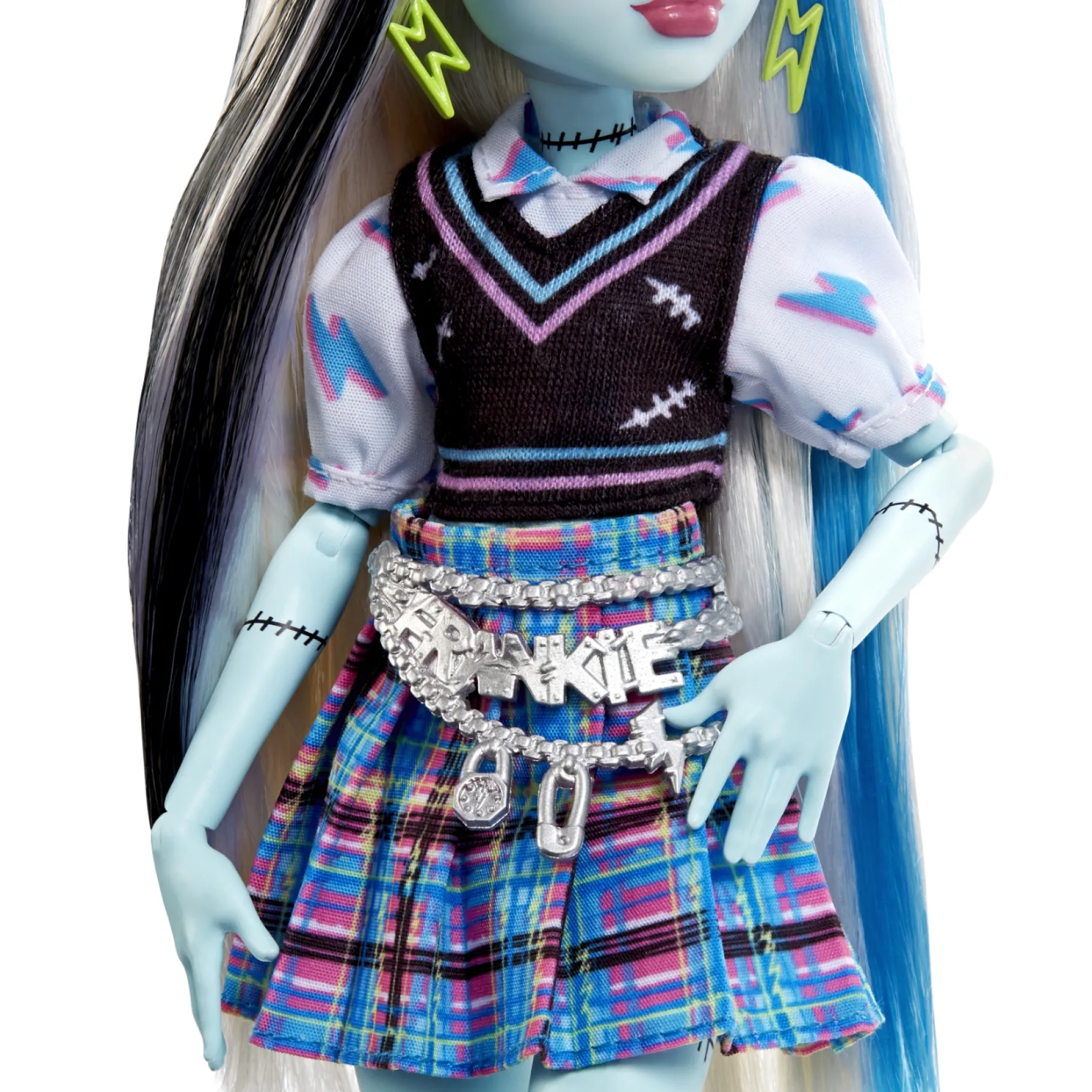 Tienerpoppen|Meisjes>Mattel Monster High Core Doll Frankie Stein