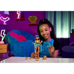 Tienerpoppen|Meisjes></noscript> Monster High Core Pop Cleo De Nile