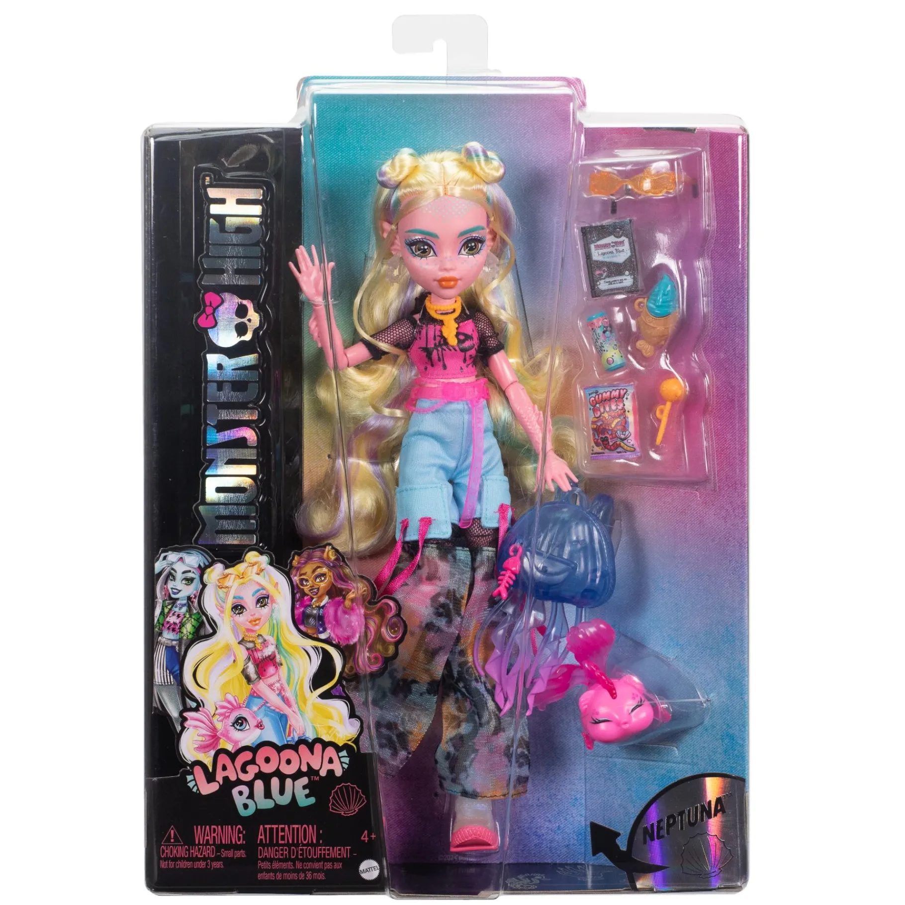Tienerpoppen|Meisjes> Monster High Core Pop Lagoona Blauw
