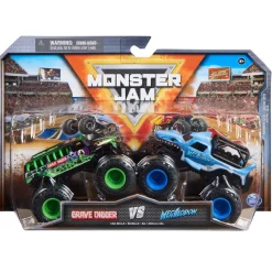 Jongens|Voertuigen>Spinmaster Monster Jam 1:64 2-pack assorti