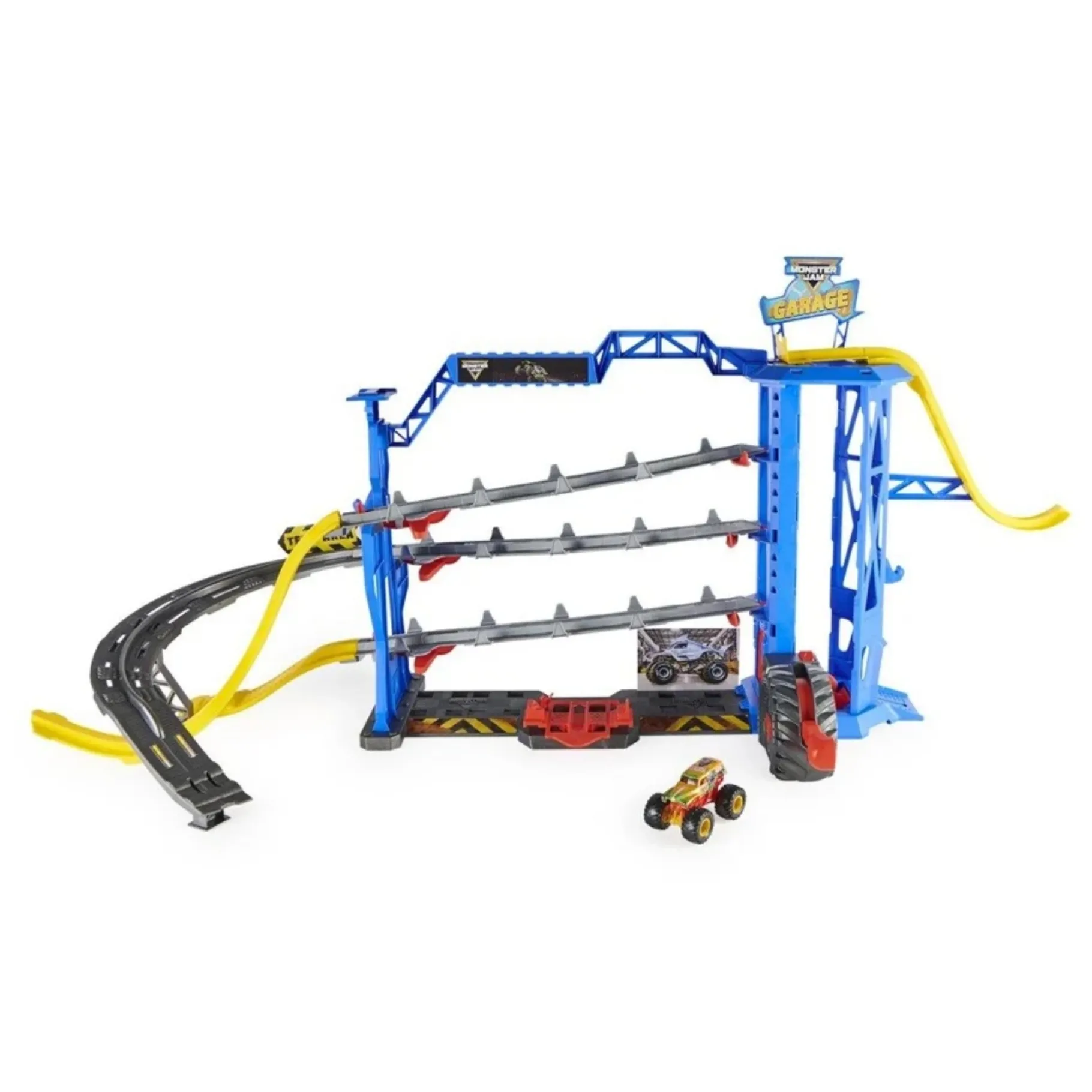 Auto's|Jongens> Monster Jam Garage 1:64