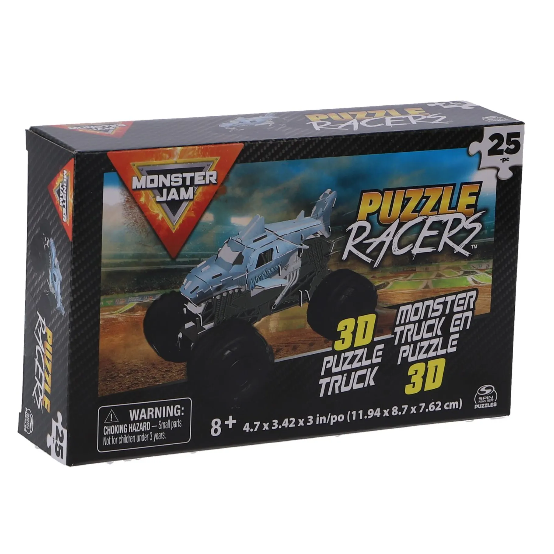 Auto's|Jongens> Monster Jam Puzzle Racers Assorti Pk 4