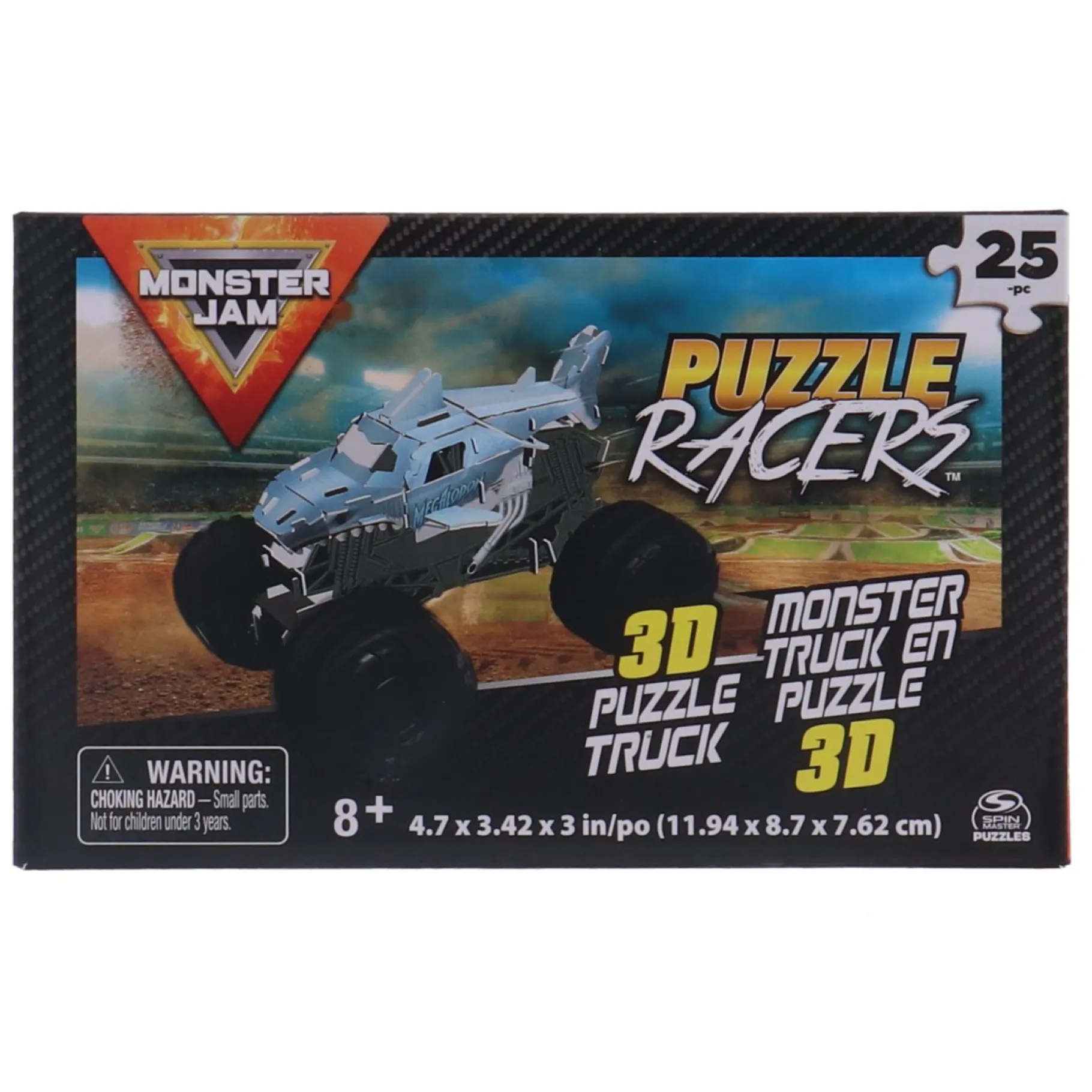 Auto's|Jongens> Monster Jam Puzzle Racers Assorti Pk 4