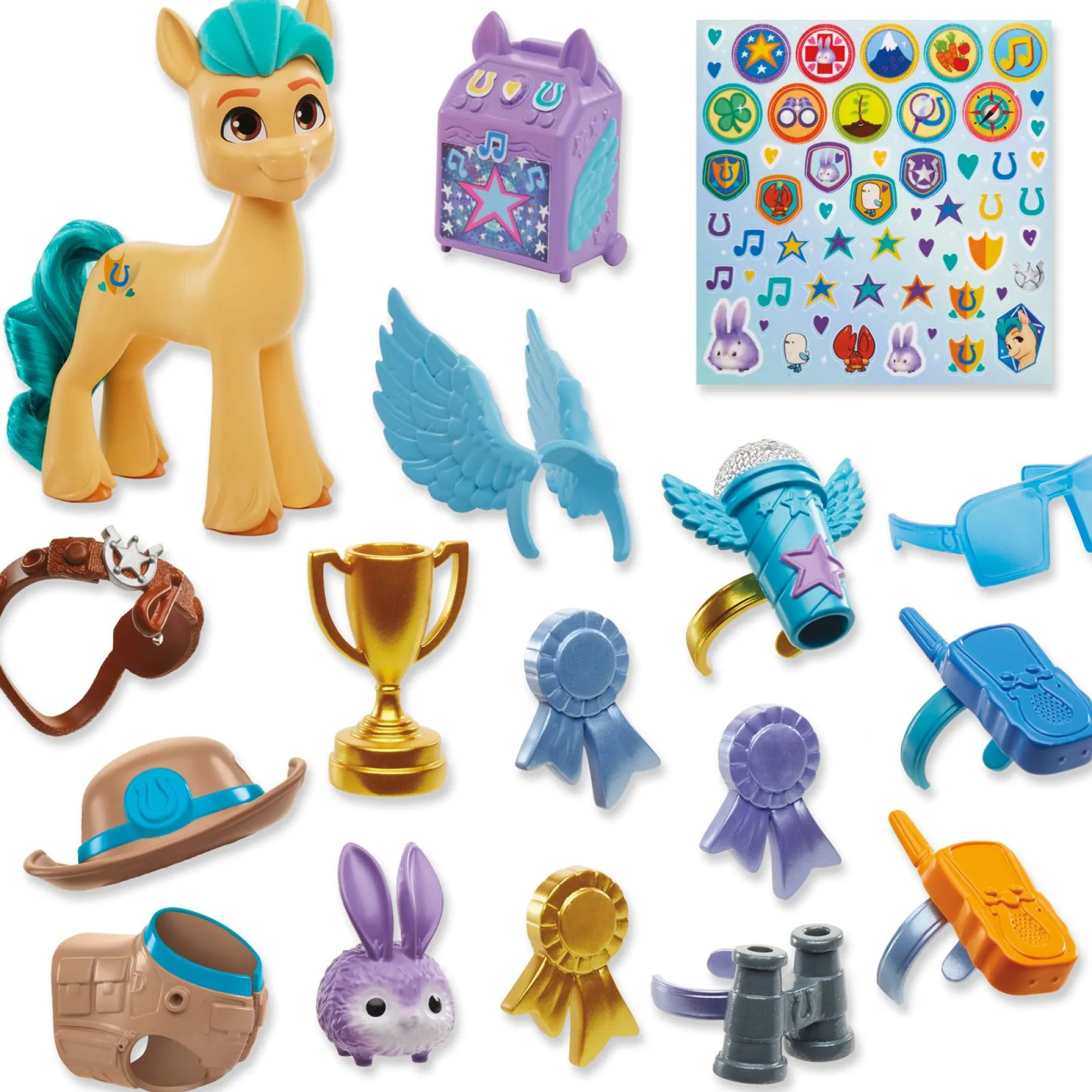 Speelsets|Jongens>Hasbro My Little Pony Glowing Styles Assorti