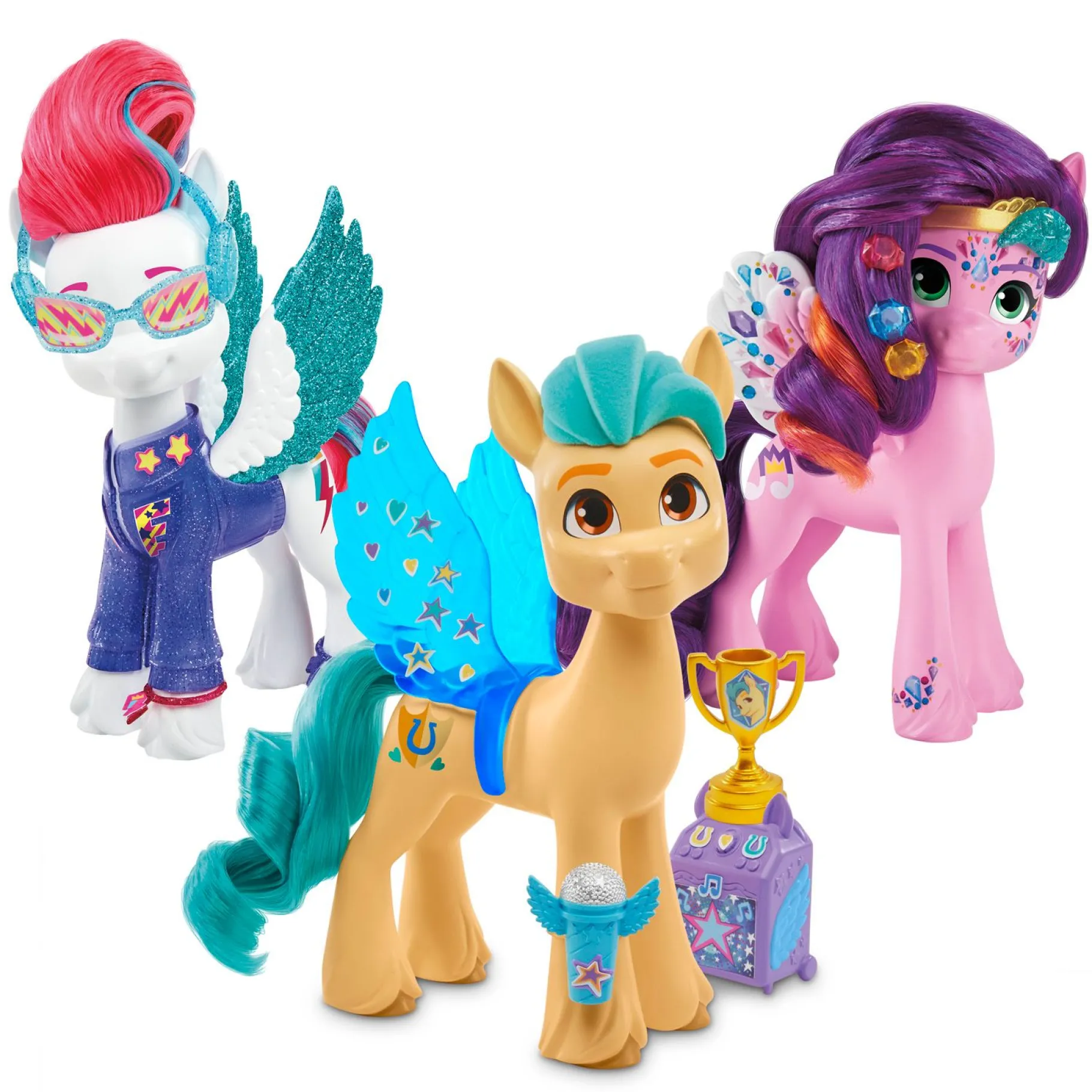 Speelsets|Jongens>Hasbro My Little Pony Glowing Styles Assorti