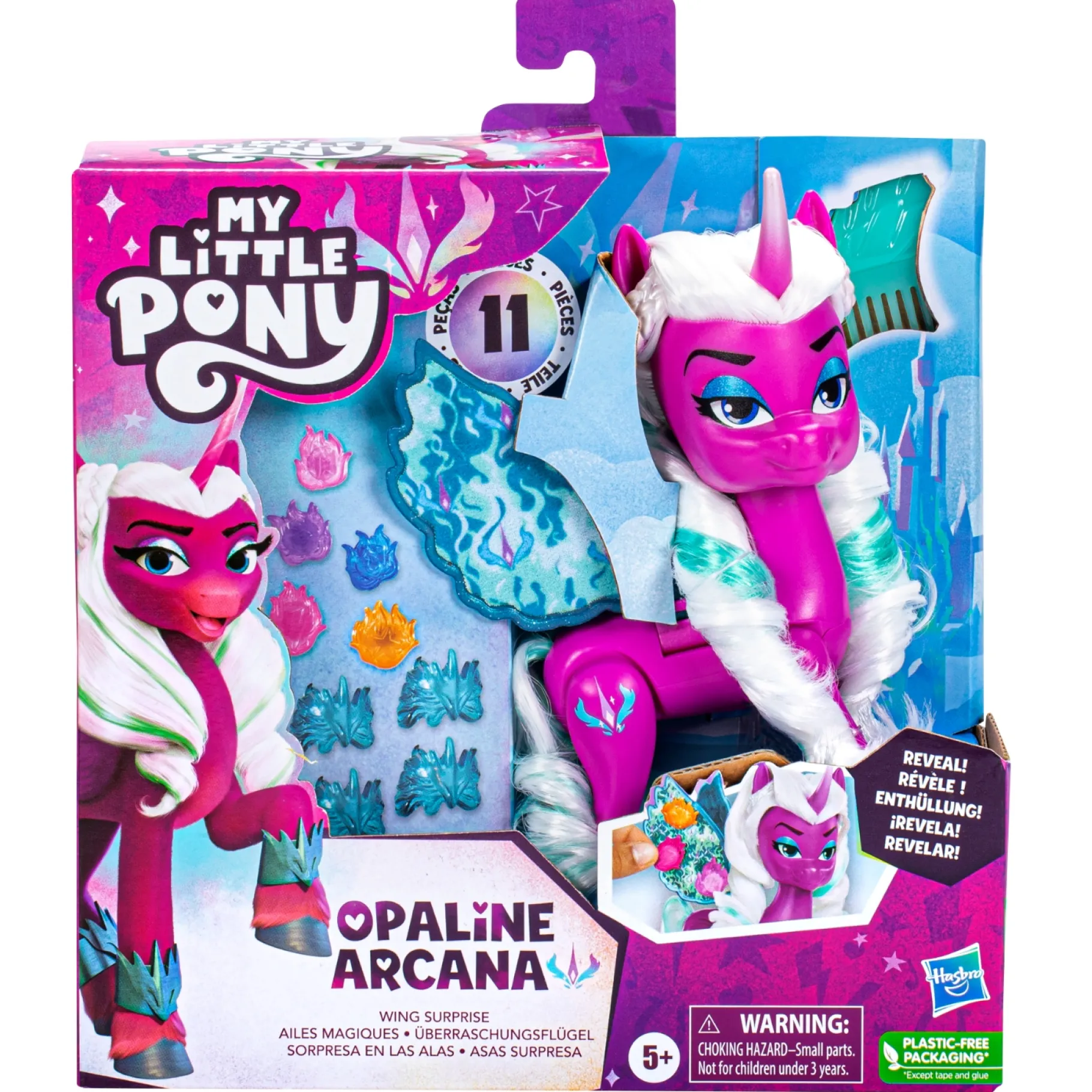 Speelfiguren>Hasbro My Little Pony Magische Vleugels Opaline