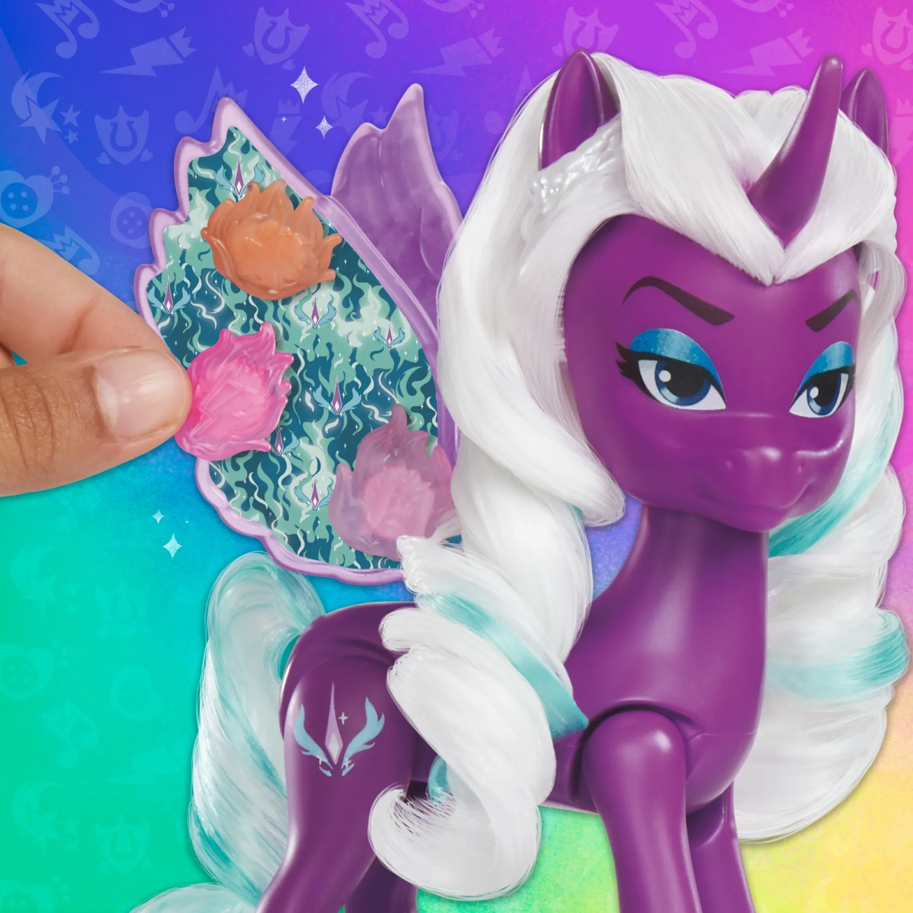 Speelfiguren>Hasbro My Little Pony Magische Vleugels Opaline