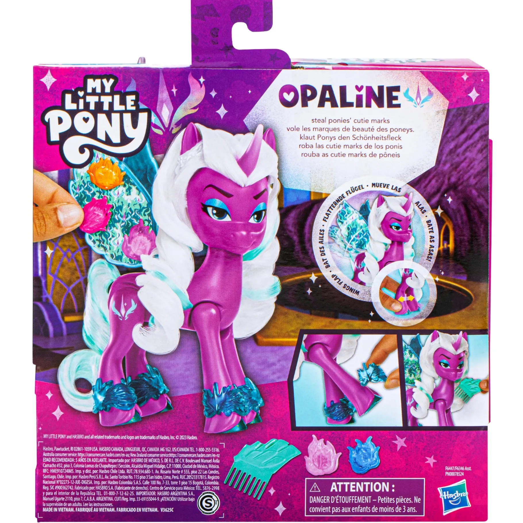 Speelfiguren>Hasbro My Little Pony Magische Vleugels Opaline