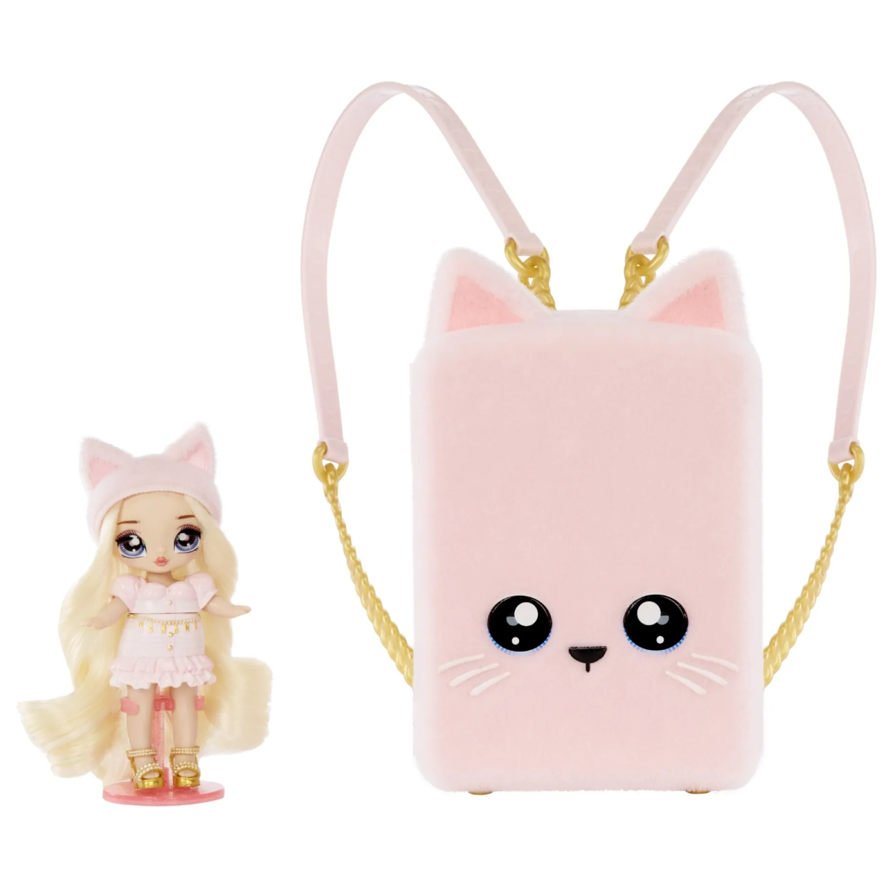 Speelsets|Meisjes>Mga Na! Na! Na! Surprise Mini Backpack Playset Parisian Kitty
