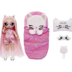 Speelsets|Meisjes>Mga Na! Na! Na! Surprise Teens Slumber Party  Mila Rose (Persian Kitty)